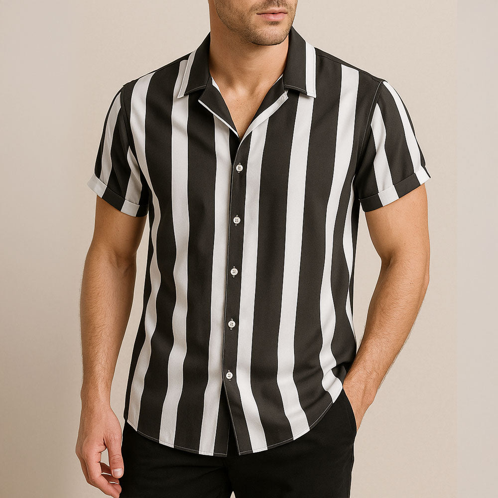 Men's Striped Summer Shirt