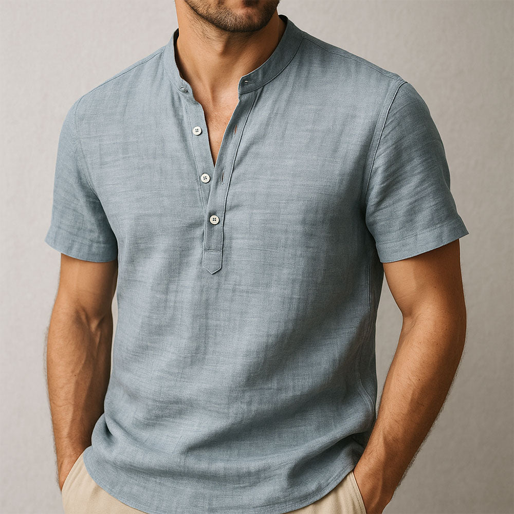 Henley Essenziale in Lino