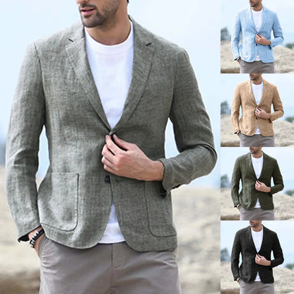 Linen Blazer Milano Sartoriale Light Summer Elegance