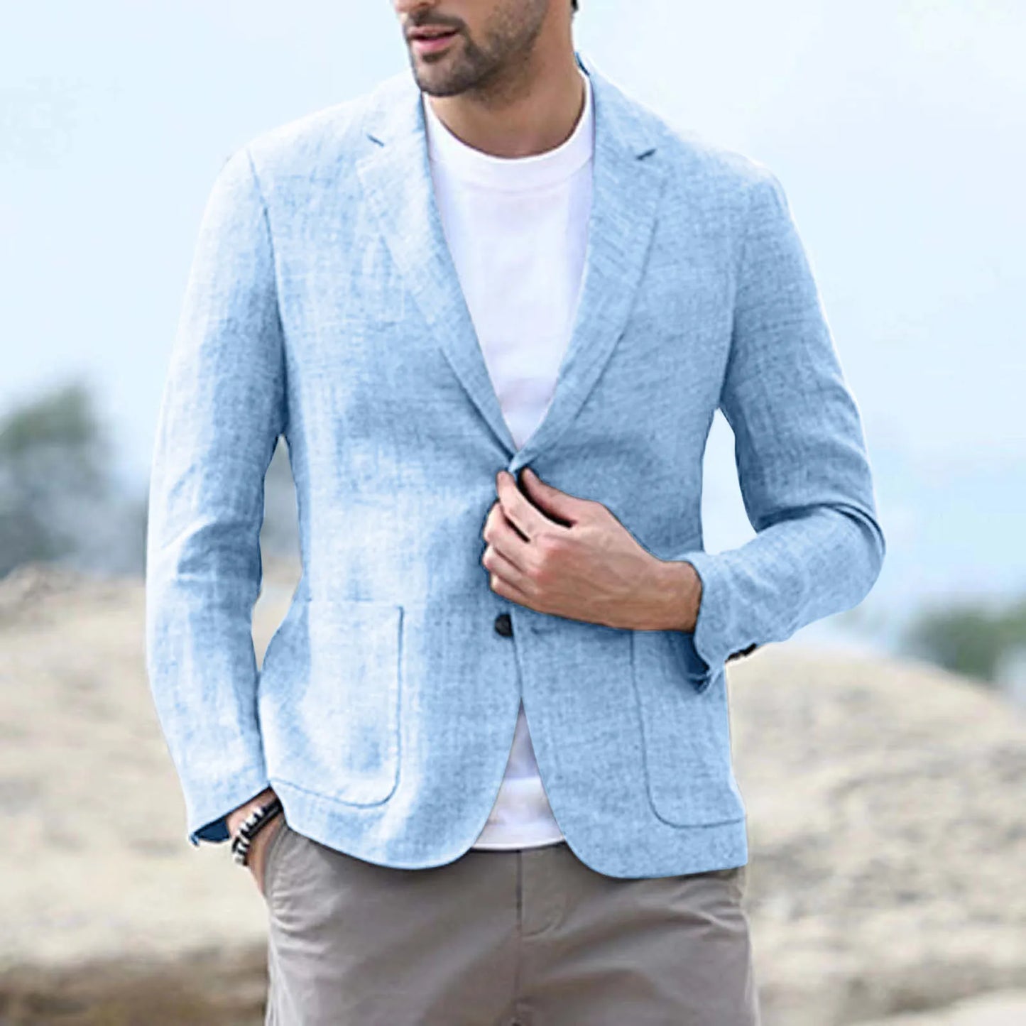 Linen Blazer Milano Sartoriale Light Summer Elegance