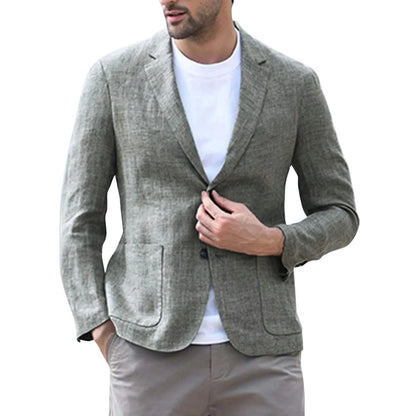 Linen Blazer Milano Sartoriale Light Summer Elegance
