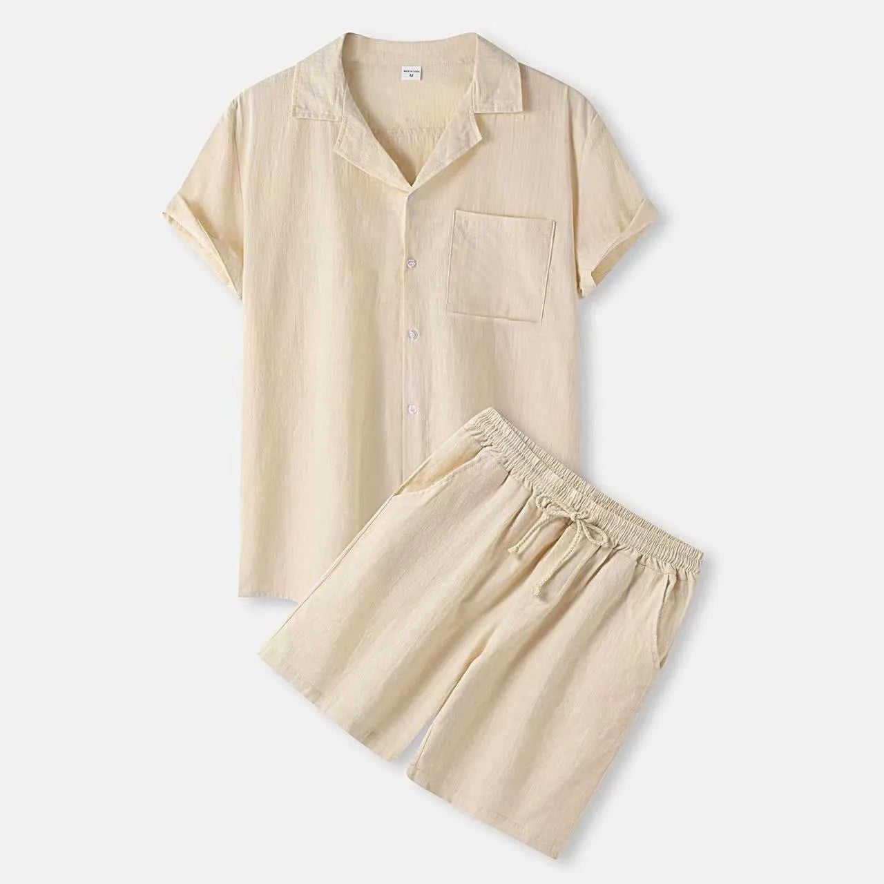 Portofino Summer Set – 2-Piece Linen Outfit